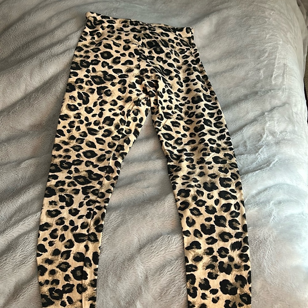 INC leopard pants